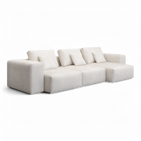 Cielo Sectional Sofa Ivory