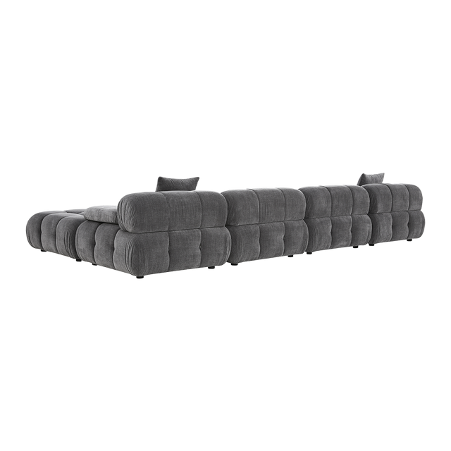 Forma Large Sectional Sofa Graphite