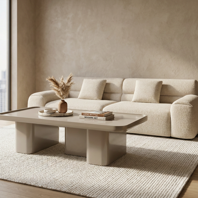 Delia Coffee Table Mushroom Taupe