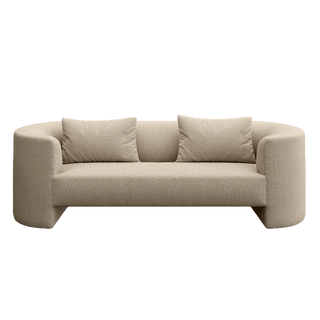 Elora 3 Seater Sofa Greige Boucle