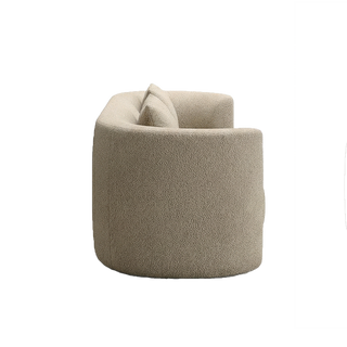 Elora 3 Seater Sofa Greige Boucle