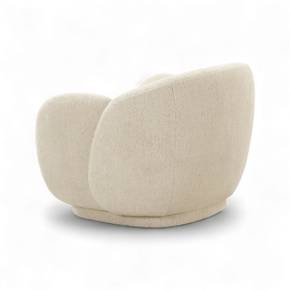 Etrusca Lounge Chair Cream Boucle