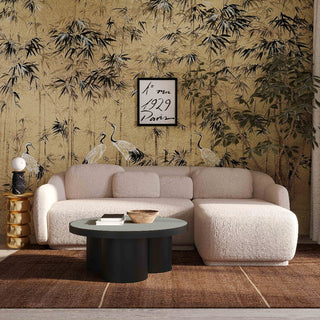 Etrusca Sectional Sofa Cream Boucle