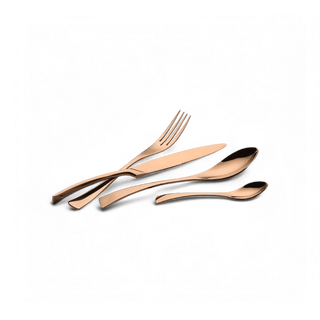 Forma Silverware Pink Gold - Set of 4 Forks