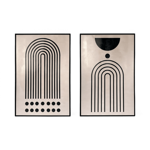 Gentle Contours 32" x 48" (Set of 2)
