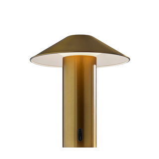 Tiller Brass Cordless Table Lamp