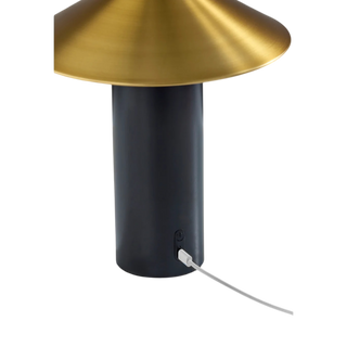 Tiller Black Cordless Table Lamp