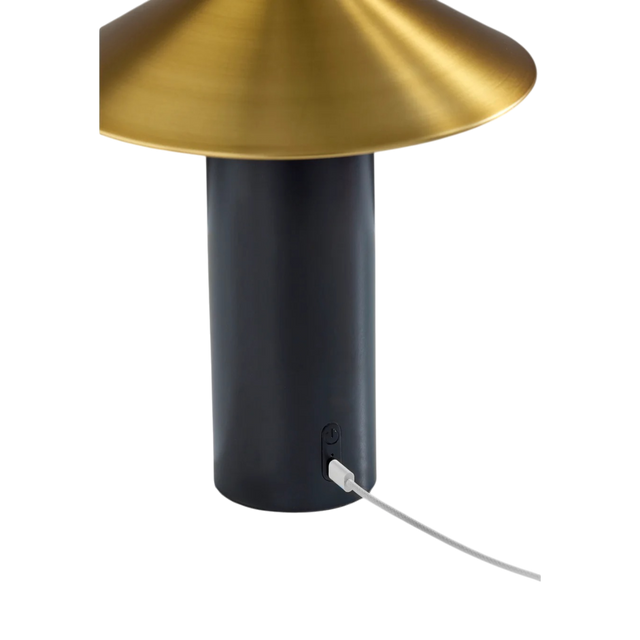 Tiller Black Cordless Table Lamp