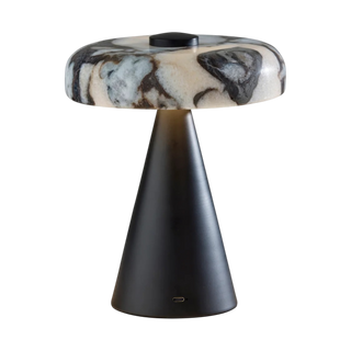 Stratum Black Cordless Table Lamp