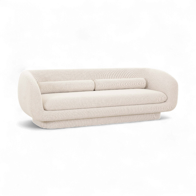 Leonne Sofa Cream Boucle