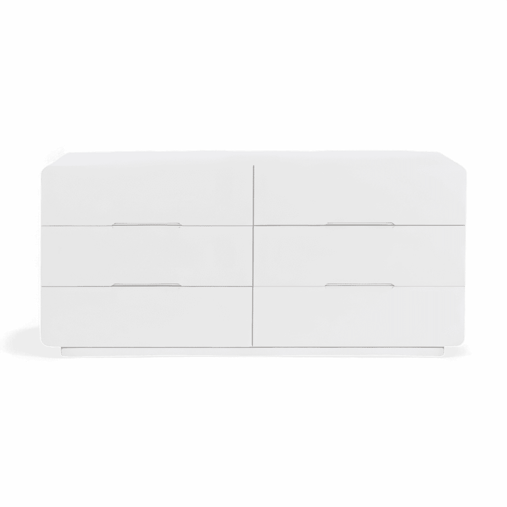 white contemporary dresser Lioh Dresser White