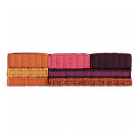 Maili Sectional Sofa Purple & Orange