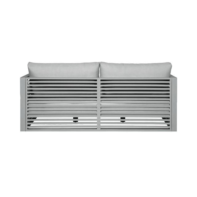 Mallorca Outdoor 3-Seater Sofa Gray