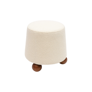 Mell Stool Cream Boucle