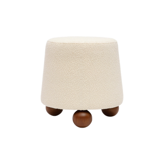 Mell Stool Cream Boucle