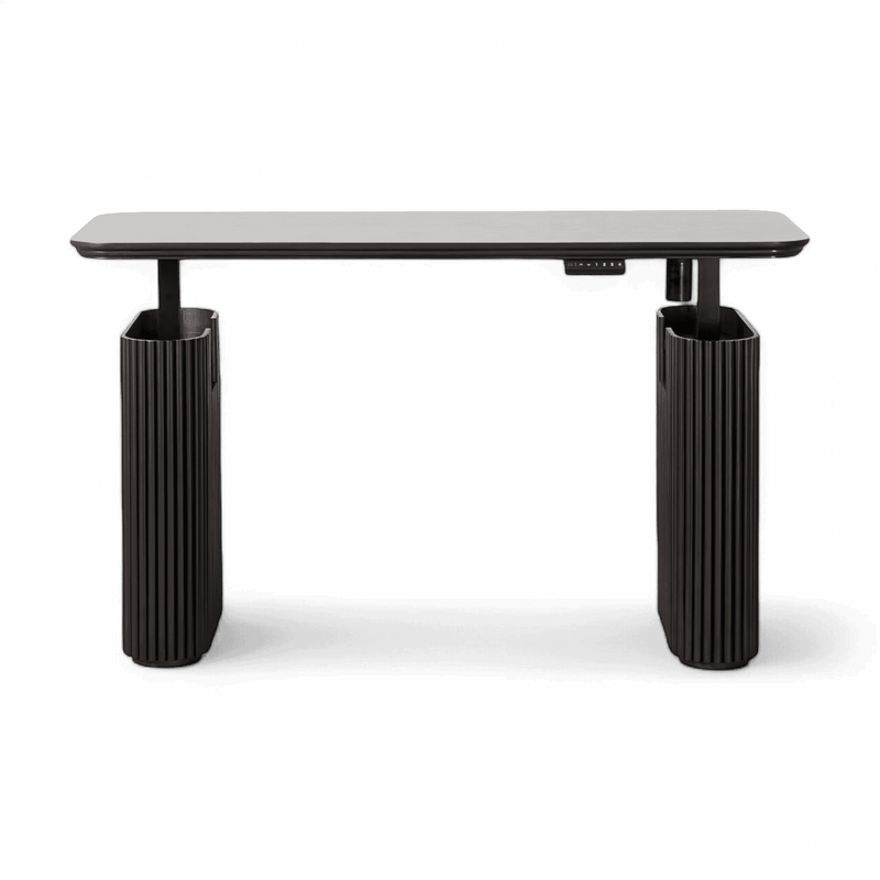View product - Oxford Desk Black Wood