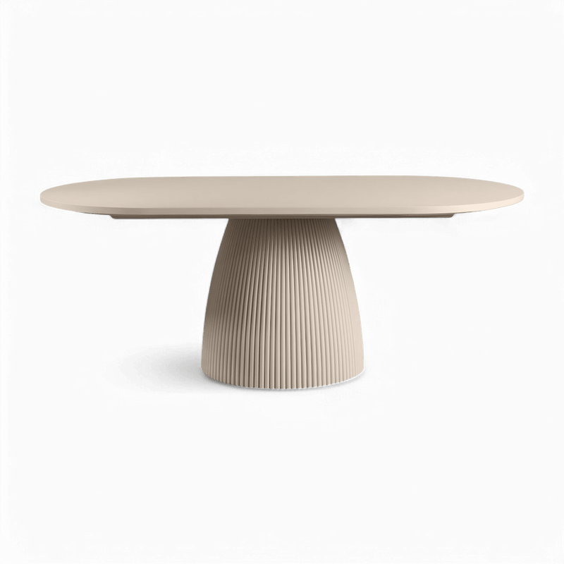 Oxford Rectangular Dining Table Alabaster