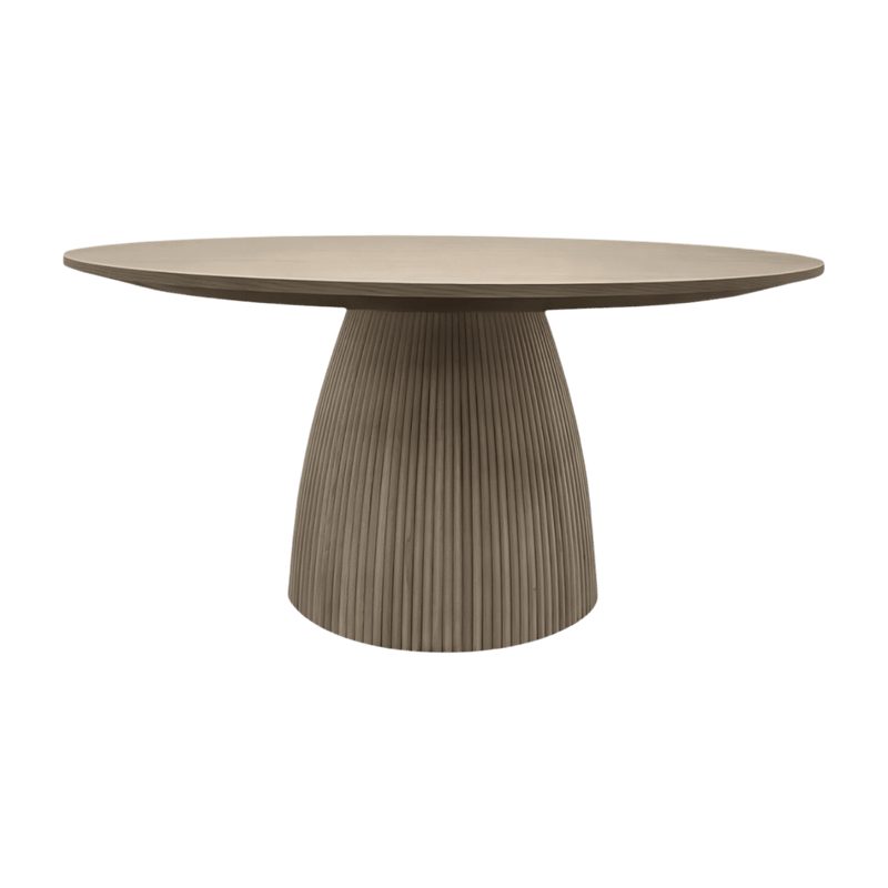 Oxford Round Dining Table Greige Oak