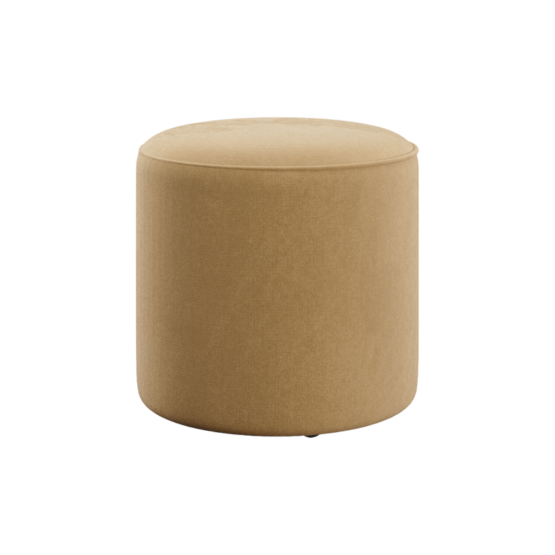 Elora Ottoman Camel Velvet