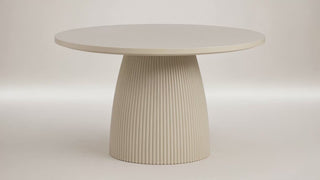 Oxford Round XS Dining Table Alabaster