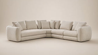 Mayfair Sectional Sofa Latte