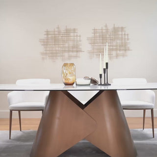 Siena Dining Table White