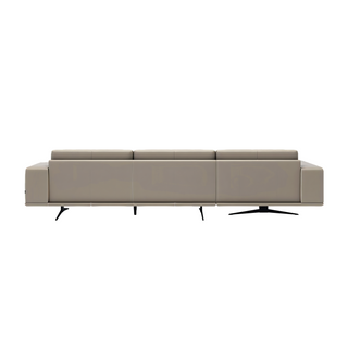Valentino Left Sectional Sofa Gray