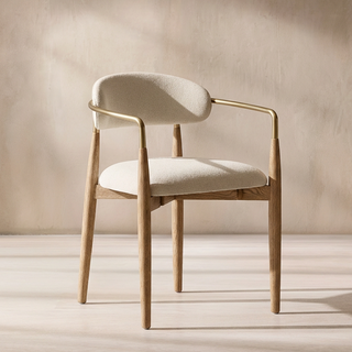 Sand Dining Chair Beige