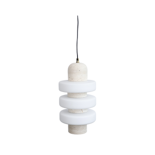 Eloa Pendant Lamp Travertine