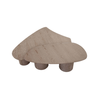 Vesta 2 Piece Washed Ash Nesting Coffee Table Set