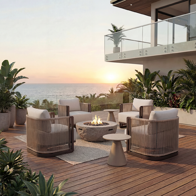 Vita Outdoor Lounge Chair