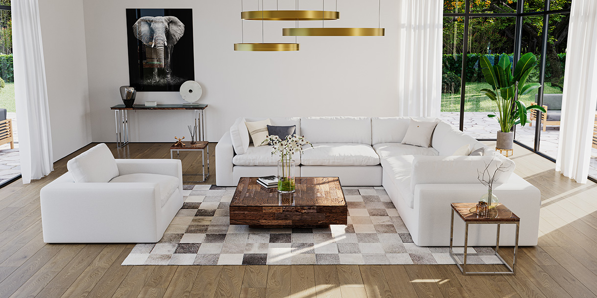 White cheap sofa lounge